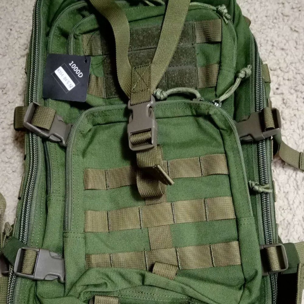 1000D Cordura tactical backpack, Olive, firm price